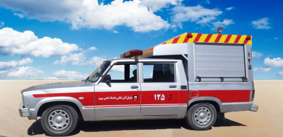 ساخت خودرو امداد و نجات یزد-دانا صنعت یزد-تجهیز خودرو امدادو نجات